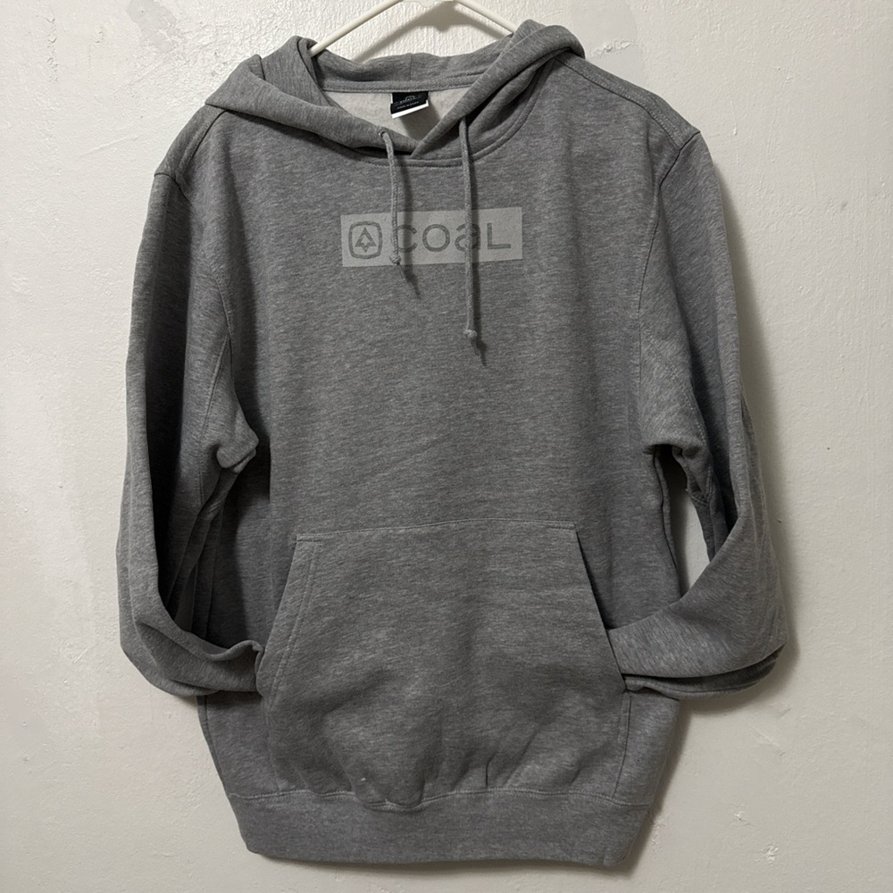 Grey Coal Men’s Pullover Hoodie Size Small NWOT Fleece Inside And Warm